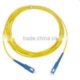 sc single mode fiber optic patch cord and pigtail