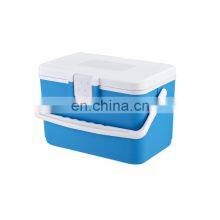 8L Insulate Beverage Plastic Ice Cooler Box for Camping Party Picnic Use With Big Handle