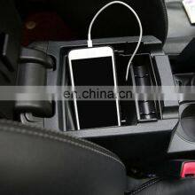 Interior Accessories Parts Silicone Armrest Rest Storage Box Center Control Console Organizer Tray For Subaru Forester 2013-2018 thumbnail-5