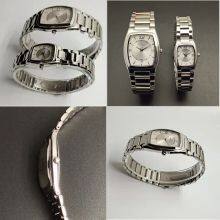 Stainless Steel Thin Women Watches Man Fashion Quartz Watch thumbnail-4