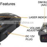 2016 Speed Gun Radar Detector Car Speed Camera Detector LED Display Laser Full Band Detection thumbnail-2