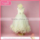 Bubble Skirt Flower Girl Dress of 9 Years Old Flower Girl Dress thumbnail-1