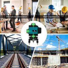 Waymore Automatic Self Leveling 360 Rotating Rotary 4D Laser Multi Cross Line Green Laser Level thumbnail-3