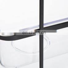 2 Tier Chromed Wire Shower Caddy Hanging Bathroom Shampoo Shelf PS Storage Holder thumbnail-4