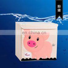 Small Fresh Storage Basket Desktop Processing Custom Cloth Dirty Clothes Storage Basket Box Cosmetics Storage Box thumbnail-5