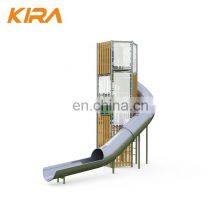 Customization Outdoor Playground Kid Stainless Steel Slide thumbnail-2
