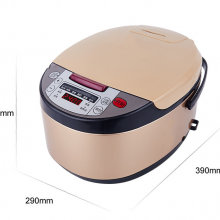 Intelligent multi-functional 5L rice cooker with time reservation