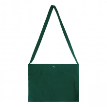 Cycling Musette Bag With Long Strap Traveling Shopping Black Cotton Canvas Shoulder Crossbody Food Bags thumbnail-5