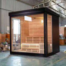 Infared Sauna, Traditional Sauna, Outdoor Sauna, Indoor Sauna With Havia Stove, Multifunction and Shower thumbnail-2