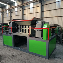 Feito na China, Triturador de Blocos de Plástico, Triturador de Plástico de Eixo Duplo, Máquina de Trituração de Baldes e Tamborões de Plástico thumbnail-3