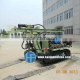 HF100YA2 Bore Hole Drilling Rig, Small Crawler Type DTH Hammer Drilling Rig thumbnail-3