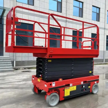 Hydraulic Electric Self Propelled Scissor Lift for High Ceiling Installation Work thumbnail-3
