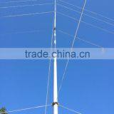 10m Q345 Hot Dip Galvanized Electrical Power Pole for Transmission Line thumbnail-3