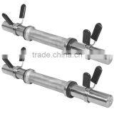 Short Dumbbell Bar With Spring Collars 35cm thumbnail-3