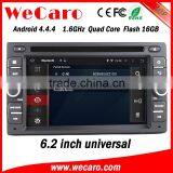 Wecaro 6.2" WC-2U6008 Android 4.4.4 Car Dvd Player Double Din Car Radio Navigation System Audio System Bluetooth thumbnail-1