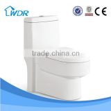 Siphon Jet Flushing factory hot sale One-piece western toilet