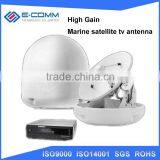 Hot Sale!! Marine Satellite TV Antenna YM600P Marine Satellite tv Antenna