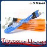 Flat Micro Male Usb2.0 To Male Usb Cable For Samsung S7 thumbnail-4