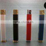 COLORFUL METAL NORMAL FLAME GAS REFILLABLE CIGARETTE LONG LIGHTER
