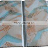 10'' Width New Style Trinidad Plastic Ceiling Sheet, SMOOTH Surface,brown Color With Gold Strip F055 thumbnail-5