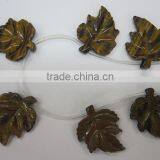 Hot Seller Fashion Carved Flower Leaf Gemstone Leaf thumbnail-1