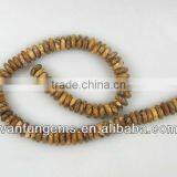 Gemstone Picture Jasper Rondelle Beads for Jewelry thumbnail-1