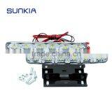 White LED With 8 LED Daytime Running Lights Set thumbnail-1