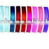 Stainless Steel Wire With Clear/color Nylon Coating With Different Sizes