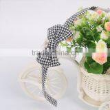 Promotional Gift Fashion Grid Simple Mini Baby Bow Ties for Banquet thumbnail-3