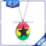 Cool Pendant Jewelry for Boys Color Chaning Star Printed Necklace for Boys