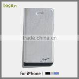 Best Lustre PU Leather Flip Phone Case for IPhone 6s Plus With Slot Card Case