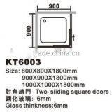 2 Sliding Door Corner Shower Room(KT6003) thumbnail-2