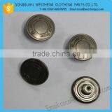 20mm Metal Rhinestone Jean Button Metal Shank /Fashion Garment Custom Made Metal Jeans Button thumbnail-3