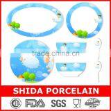 PORCELAIN DINNER PLATES 8PCS PORCELAIN BREAKFAST SETS CHILDREN BREAKFAST SET CHILDREN DINNER SET SDK070531-1