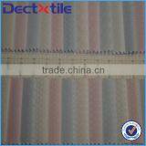 Solid Dyed Single Color TC Jacquard Shirt Fabric and Textile for Shirts