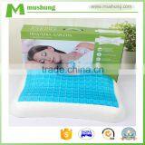 Polyurethane Visco Elastic Sleep Innovation Contour Cool Gel Memory Foam Pillow