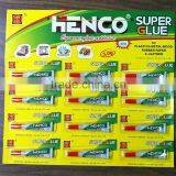 Cyanoacrylate Adhesive in Aluminum Tube 12tube One Card thumbnail-1