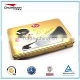 Metal Material and Tinplate Metal Type Candy Box With Pvc Window on Top thumbnail-5