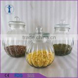 Wholesale best price factory supply clear food storage glass jars with lid                        
                                                Quality Choice