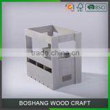 2 Bottle Brown Color Packaging Wooden Wine Boxes thumbnail-2