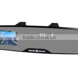 2.7 Inch 1080P Full HD 3.0M Pixel 140 Degree Wide Angle Night Vision Rearview Mirror Car DVR
