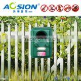 AOSION Wateproof Solar Multifunction Pest Repeller With Ultrasonic and Flashing Strobe Lights thumbnail-2