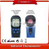 Temperature Gun Non-contact Digital Laser Infrared Ir Thermometer -58 to 1022F (-50 ~ 550C) Instant-read Handheld Withbattery