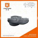 Bell Shape Plastic Office Desk Cable Grommet thumbnail-1