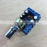 1W+1W (1.5W+1.5Wmax) Small Mini Audio Power Amplifier Circuit Board / Module DC5v 12v 8v Sound Standard thumbnail-2
