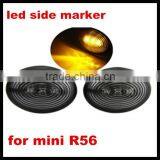 Amber color 12v LED Side Marker Light Clearance Lamp for bmw mini cooper R56 car fender signal light side marker