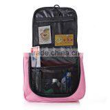 Portable Folding Travel Toiletry Hanging Wash Bag With Hook Ladies Make Up Cosmetic Bags Organiser thumbnail-5