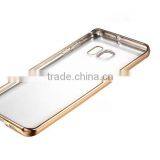 Clear Hard Back TPU Gold Electroplating Bumper Case Cover For Samsung S7 & S7 Edge thumbnail-5