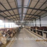 poultry shed with light steel structure frame