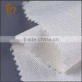 Twill Half Bleached Linen Viscose Fabric